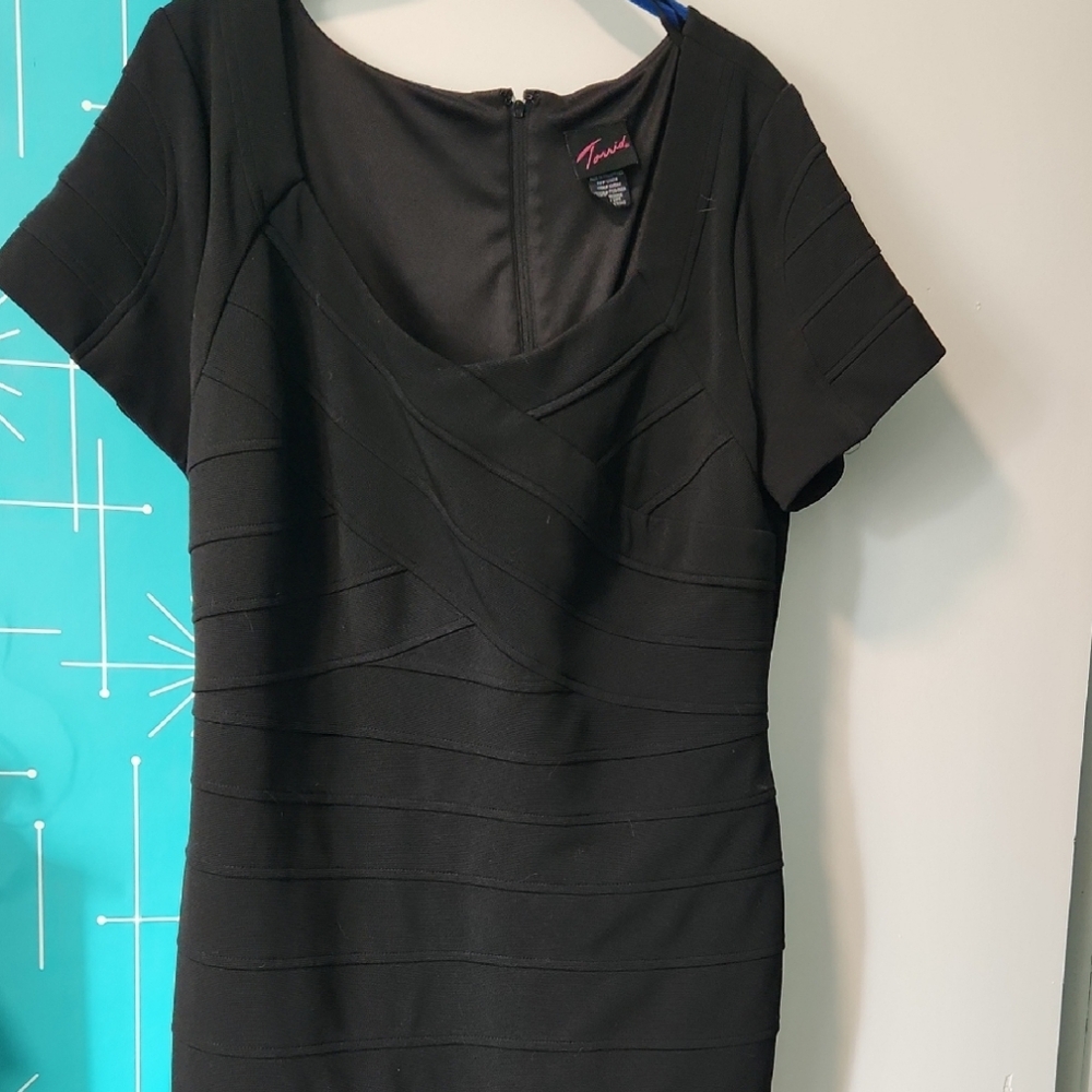 Torrid Black Bodycon Dress